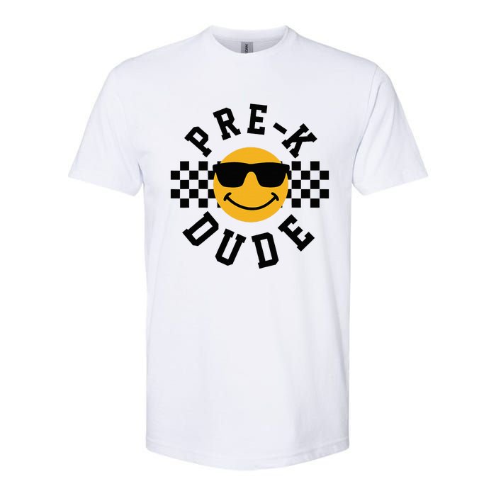 Preschool Dude Back To School Prek Students Softstyle CVC T-Shirt