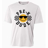 Preschool Dude Back To School Prek Students Cooling Performance Crew T-Shirt