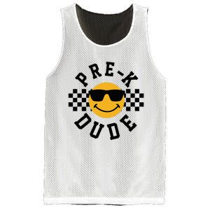 Preschool Dude Back To School Prek Students Mesh Reversible Basketball Jersey Tank