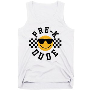 Preschool Dude Back To School Prek Students Tank Top