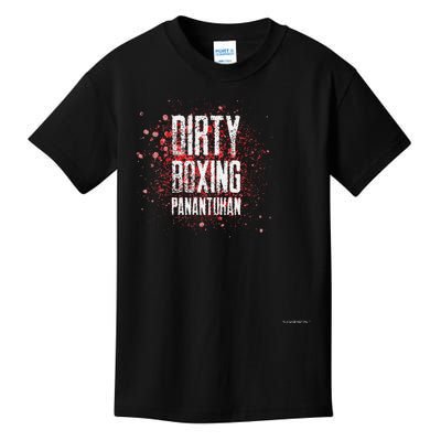 PANANTUKAN Dirty Boxing (Suntukan) Kids T-Shirt