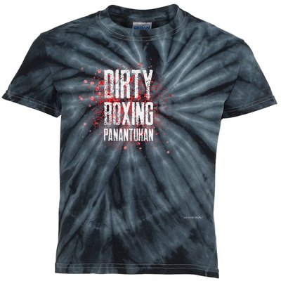 PANANTUKAN Dirty Boxing (Suntukan) Kids Tie-Dye T-Shirt