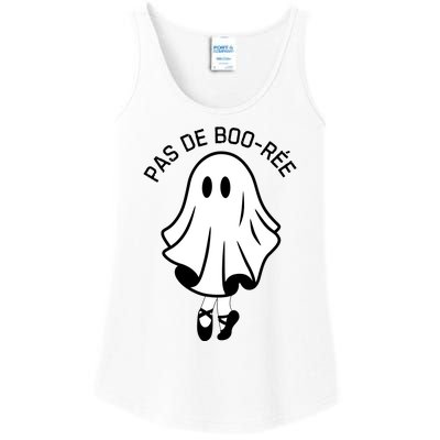 Pas De BooréE Funny Ballet Ghosts Halloween Dance Ladies Essential Tank