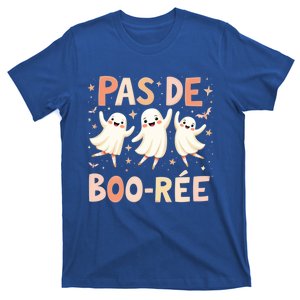 Pas De BooréE Ghost Ballet Dancer Halloween Spooky Teacher Gift T-Shirt