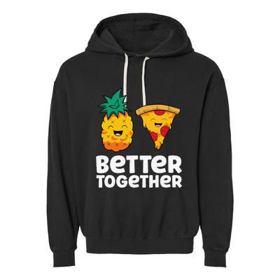 Pineapple Does Belong On Pizza Fan Pineapple Pizza Garment-Dyed Fleece Hoodie