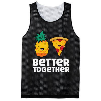 Pineapple Does Belong On Pizza Fan Pineapple Pizza Mesh Reversible Basketball Jersey Tank