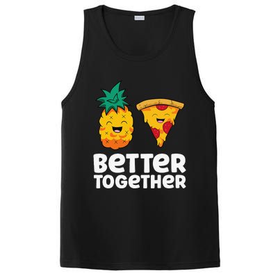 Pineapple Does Belong On Pizza Fan Pineapple Pizza PosiCharge Competitor Tank