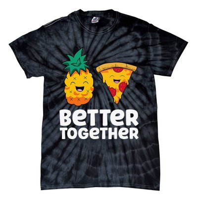 Pineapple Does Belong On Pizza Fan Pineapple Pizza Tie-Dye T-Shirt