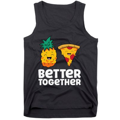 Pineapple Does Belong On Pizza Fan Pineapple Pizza Tank Top