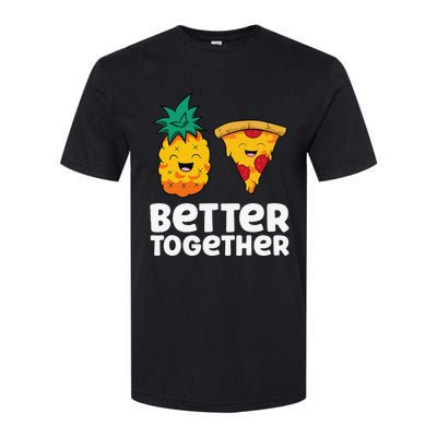 Pineapple Does Belong On Pizza Fan Pineapple Pizza Softstyle® CVC T-Shirt