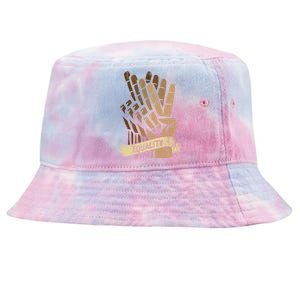 Peace Diversity Blm Racial Justice And Hu Equality Gift Tie-Dyed Bucket Hat