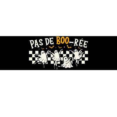 Pas De Boo RéE Ghost Ballet Dancer Halloween Dance Teacher Bumper Sticker