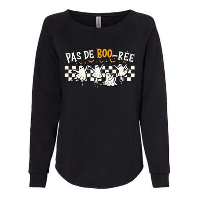 Pas De Boo RéE Ghost Ballet Dancer Halloween Dance Teacher Womens California Wash Sweatshirt