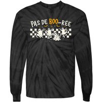 Pas De Boo RéE Ghost Ballet Dancer Halloween Dance Teacher Tie-Dye Long Sleeve Shirt