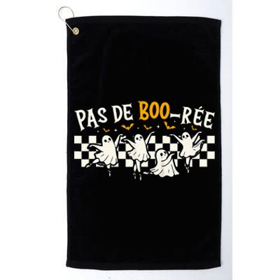 Pas De Boo RéE Ghost Ballet Dancer Halloween Dance Teacher Platinum Collection Golf Towel