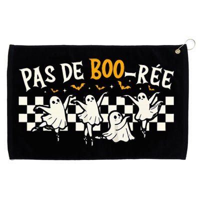 Pas De Boo RéE Ghost Ballet Dancer Halloween Dance Teacher Grommeted Golf Towel