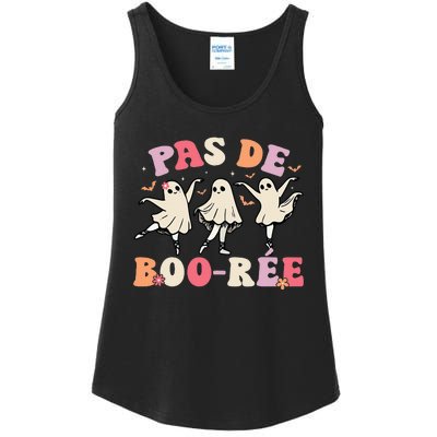 Pas De Boo RéE Ghost Ballet Dancer Halloween Dance Teacher Ladies Essential Tank