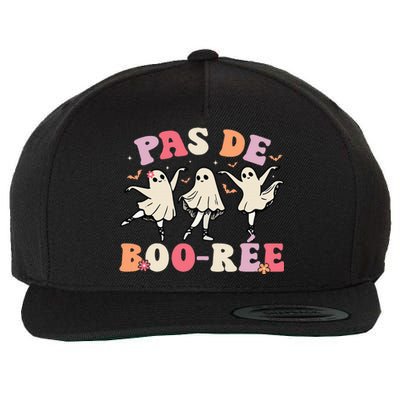 Pas De Boo RéE Ghost Ballet Dancer Halloween Dance Teacher Wool Snapback Cap