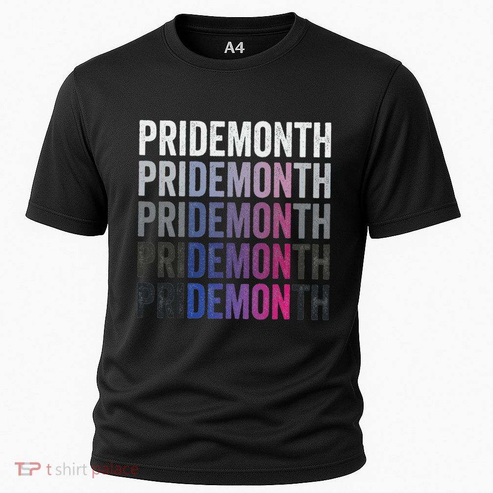Pride Demon Bisexual Bi Pride Month Lgbtq Gay Lesbian Queer Performance Shirt