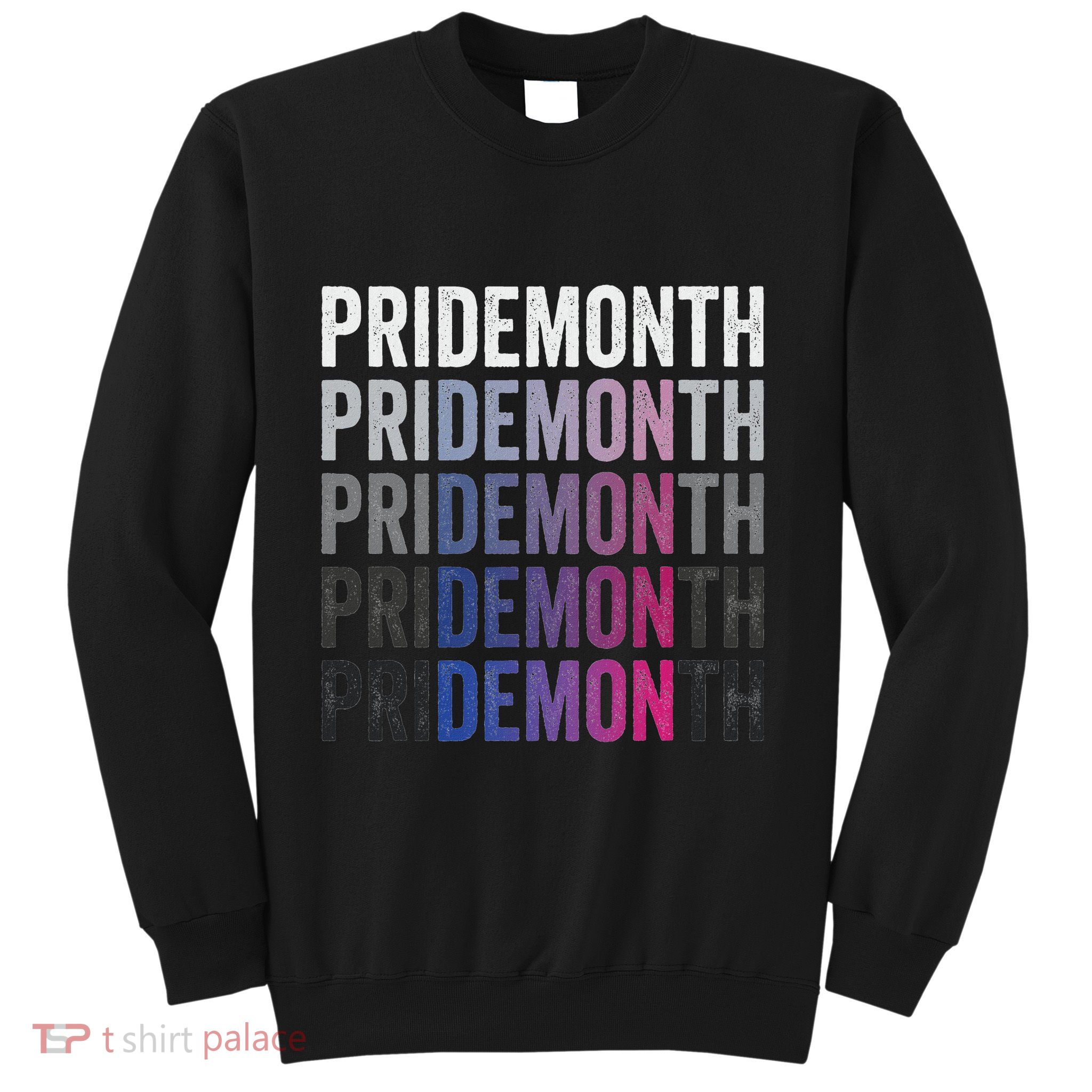 Pride Demon Bisexual Bi Pride Month Lgbtq Gay Lesbian Queer Sweatshirt