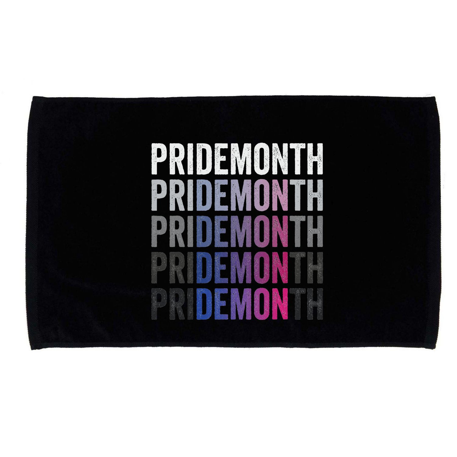 Pride Demon Bisexual Bi Pride Month Lgbtq Gay Lesbian Queer Microfiber Hand Towel