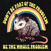 Possum DonT Be Part Of The Problem Be The Whole Problem Ladies PosiCharge Tri-Blend Wicking Tank