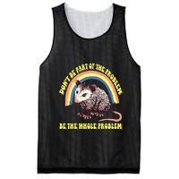 Possum DonT Be Part Of The Problem Be The Whole Problem Mesh Reversible Basketball Jersey Tank