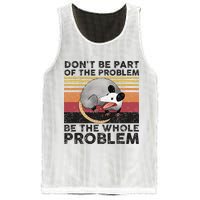 Possum Don't Be Part Of The Problem Be The Whole Problem Mesh Reversible Basketball Jersey Tank