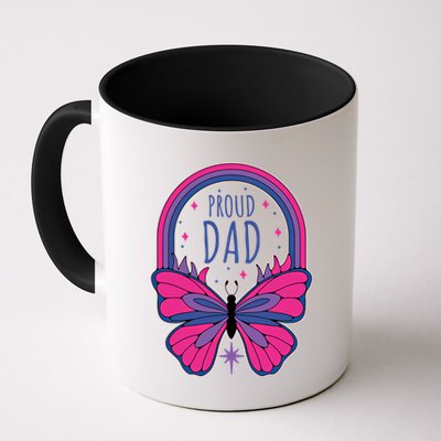 Proud Dad Bi Bisexual Pride Gift Mug