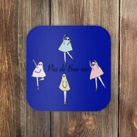 Pas De BooréE Ballet Dancer Spooky Halloween Dance Teacher Cool Gift Coaster