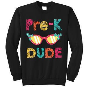 PreK Dude Back to School First Day of Preschool Tall Sweatshirt