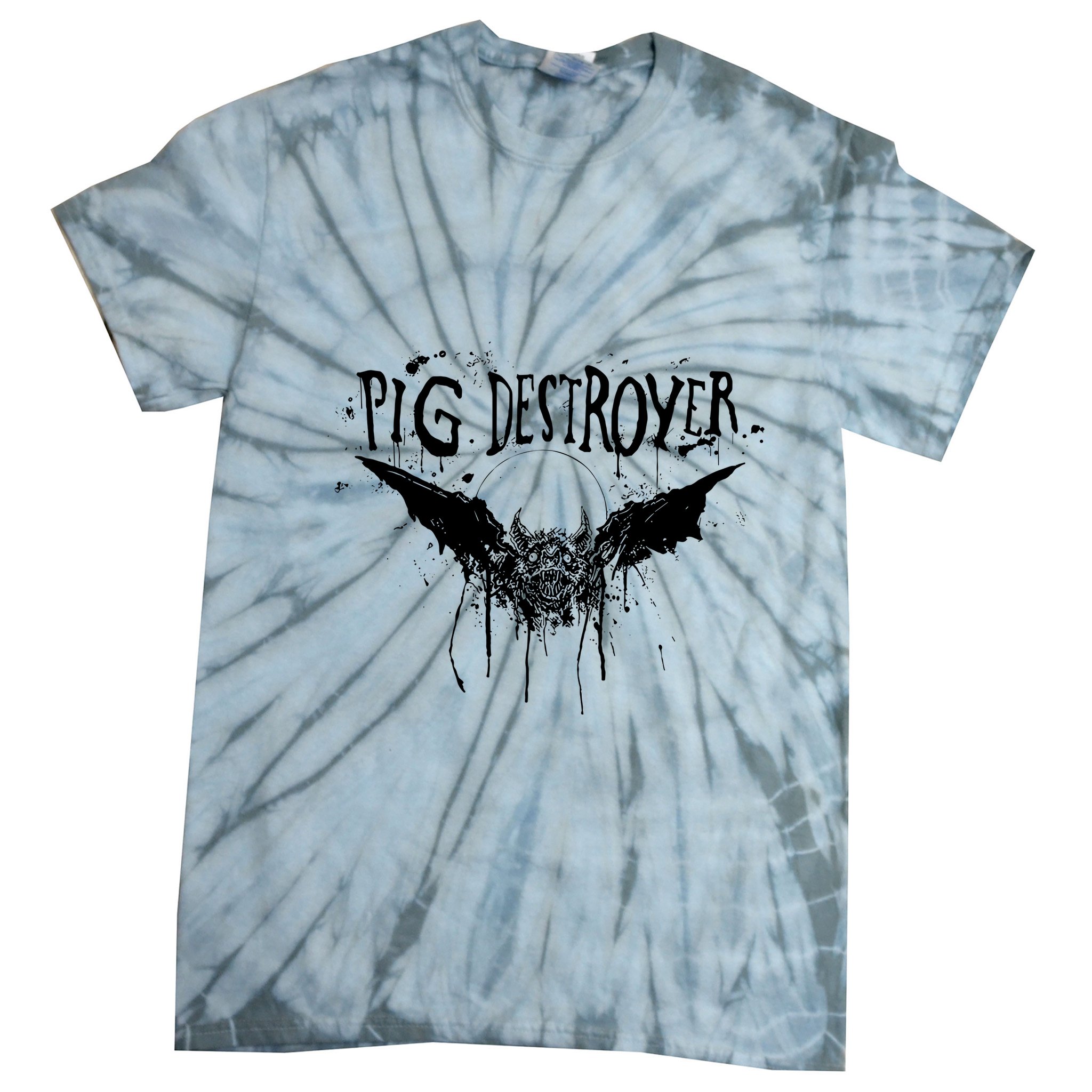 Pig Destroyer Bat Tie-Dye T-Shirt