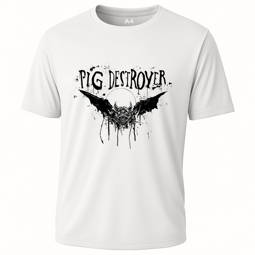 Pig Destroyer Bat Cooling Performance Crew T-Shirt