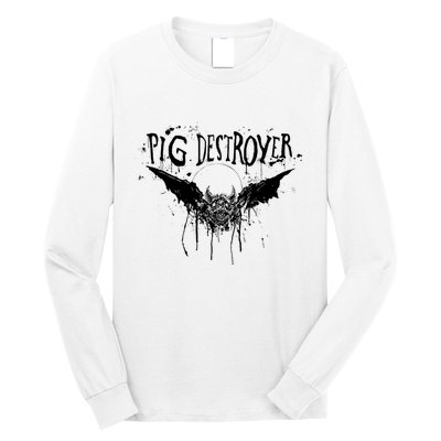 Pig Destroyer Bat Long Sleeve Shirt