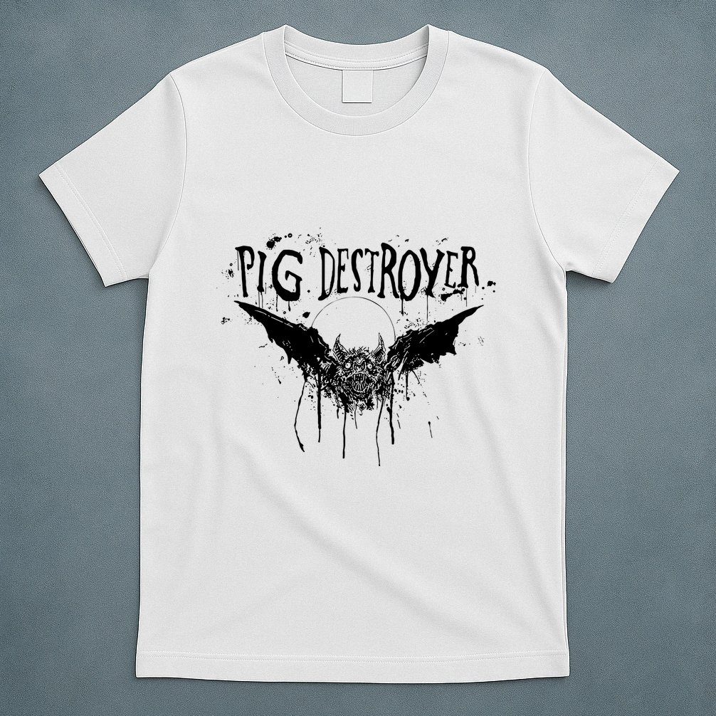 Pig Destroyer Bat T-Shirt