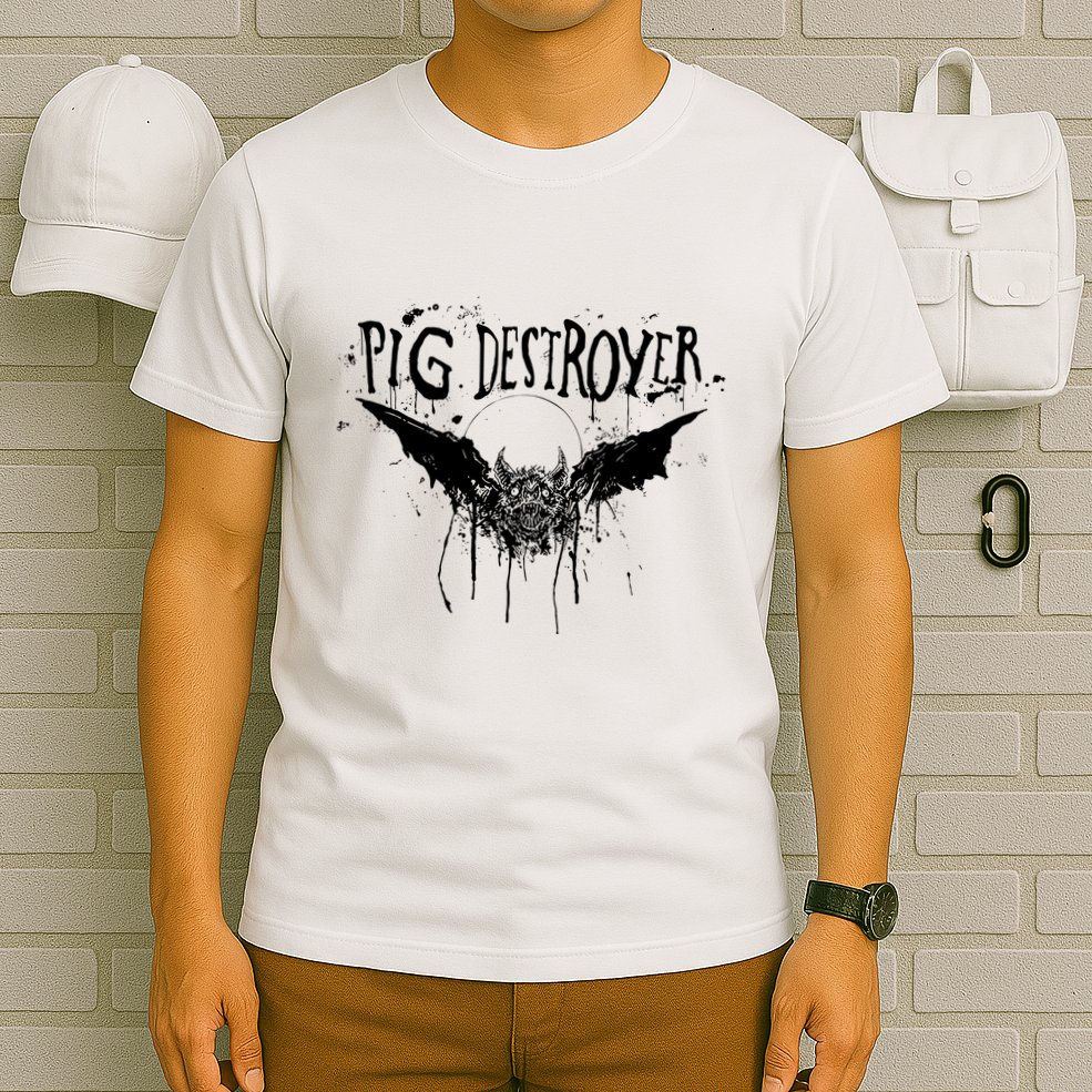 Pig Destroyer Bat T-Shirt
