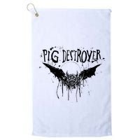 Pig Destroyer Bat Golf Towel