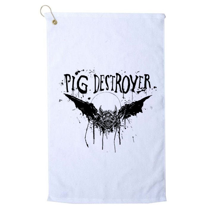Pig Destroyer Bat Golf Towel