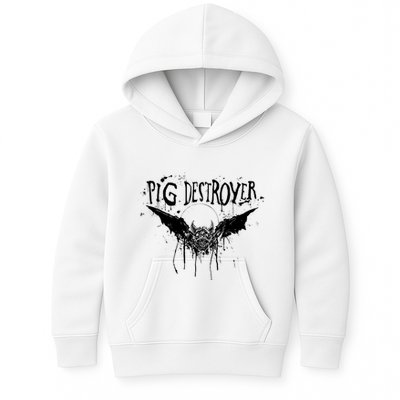 Pig Destroyer Bat Kids Hoodie