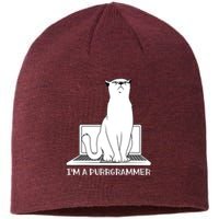 Programming Developer Coding Cat Programmer Sustainable Beanie