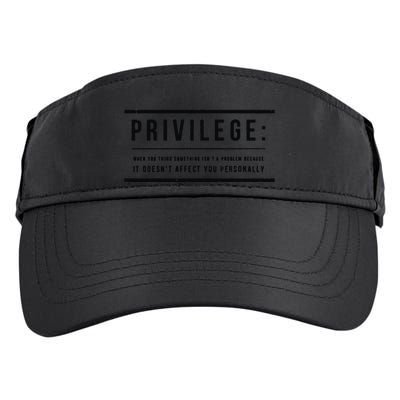 Privilege Definition Civil Rights Equality Adult Drive Performance Visor