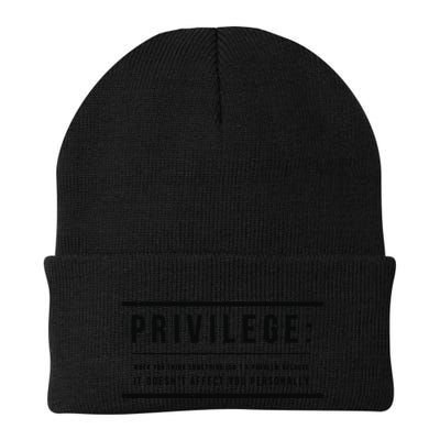 Privilege Definition Civil Rights Equality Beanie