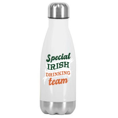 Patricks Day Costume Gift Saint Patrick's Day Special Team Gift Stainless Steel Insulated Water Bottle