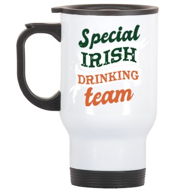 Patricks Day Costume Gift Saint Patrick's Day Special Team Gift Stainless Steel Travel Mug