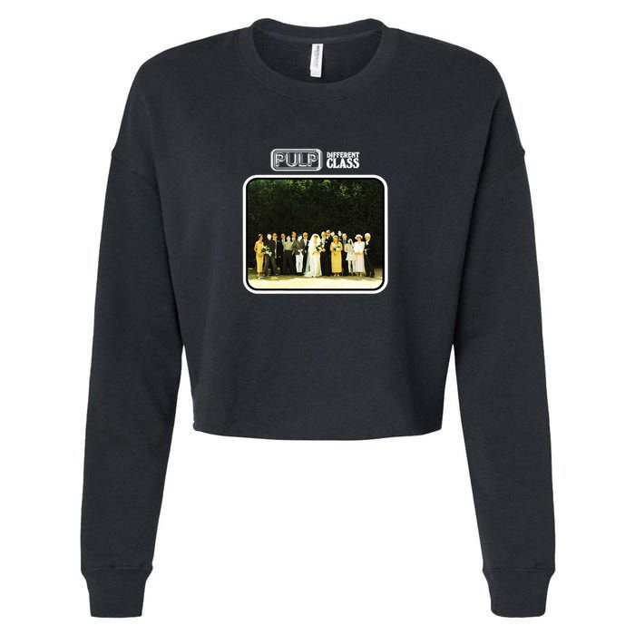Pulp Different Class Cropped Pullover Crew