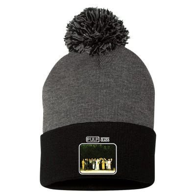Pulp Different Class Pom Pom 12in Knit Beanie