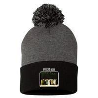Pulp Different Class Pom Pom 12in Knit Beanie