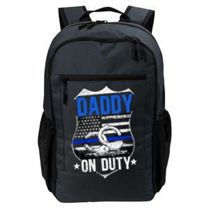 Police Dad Cop Law Enforcet Police Officer Dad Gift Daily Commute Backpack