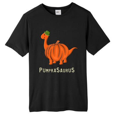 Pumpkin Dinosaur Costume Spooktacular Halloween & Thanksgiving Fun! Tall Fusion ChromaSoft Performance T-Shirt