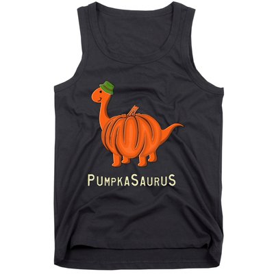 Pumpkin Dinosaur Costume Spooktacular Halloween & Thanksgiving Fun! Tank Top